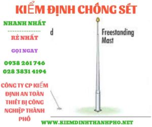 Hình ảnh kiểm định chông sét