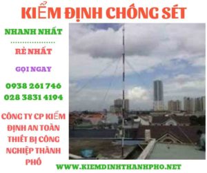 Hình ảnh kiểm định chông sét