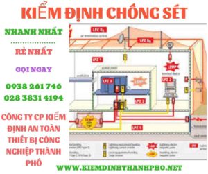 Hình ảnh kiểm định chông sét