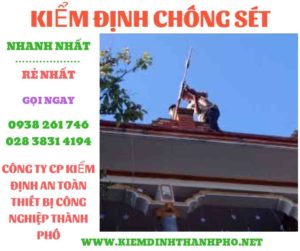 Hình ảnh kiểm định chông sét