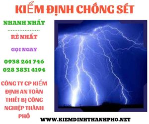 Hình ảnh kiểm định chông sét