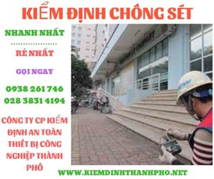 Hình ảnh kiểm định chông sét