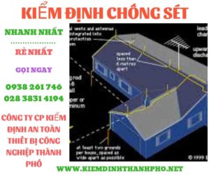 Hình ảnh kiểm định chông sét