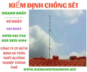 kiểm định chống sét 