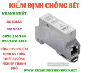 Hình ảnh kiểm định chông sét