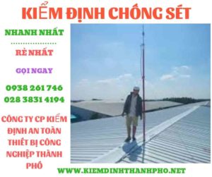 Hình ảnh kiểm định chông sét