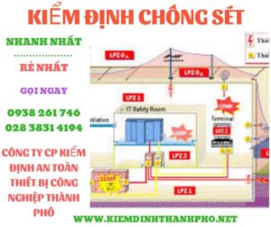 Hình ảnh kiểm định chông sét