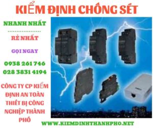 Hình ảnh kiểm định chông sét