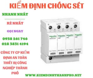 Hình ảnh kiểm định chông sét