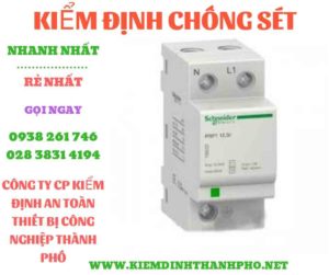 Hình ảnh kiểm định chông sét