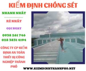 Hình ảnh kiểm định chông sét