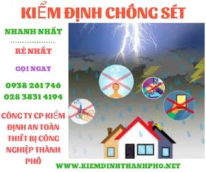 Hình ảnh kiểm định chông sét