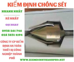 Hình ảnh kiểm định chông sét