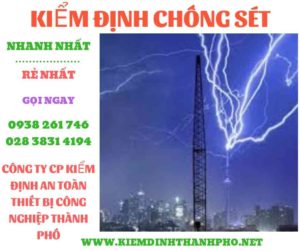 Hình ảnh kiểm định chông sét