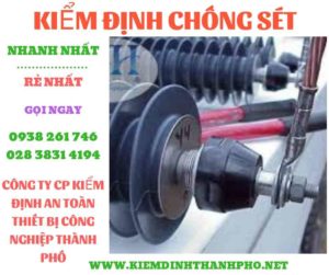 Hình ảnh kiểm định chông sét