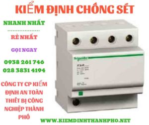 Hình ảnh kiểm định chông sét