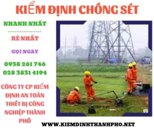 Hình ảnh kiểm định chông sét