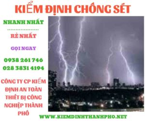 Hình ảnh kiểm định chông sét