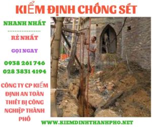 Hình ảnh kiểm định chông sét