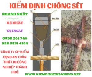 Hình ảnh kiểm định chông sét