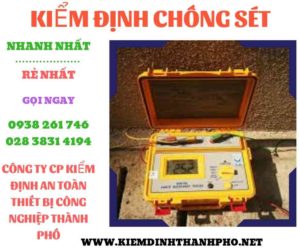 Hình ảnh kiểm định chông sét