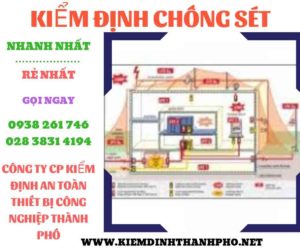 Hình ảnh kiểm định chông sét