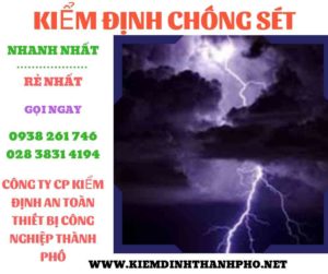 Hình ảnh kiểm định chông sét