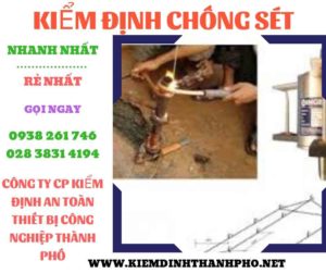 Hình ảnh kiểm định chông sét