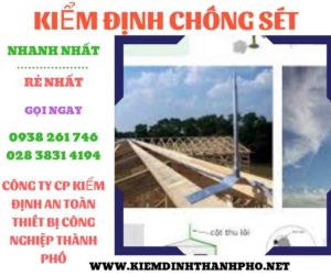 Hình ảnh kiểm định chông sét