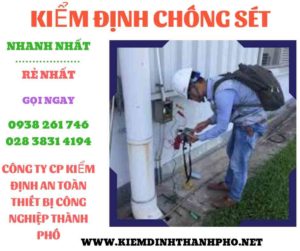 Hình ảnh kiểm định chông sét