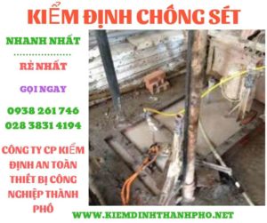 Hình ảnh kiểm định chông sét