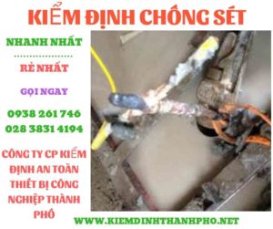 Hình ảnh kiểm định chông sét