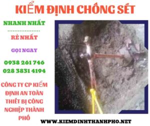 Hình ảnh kiểm định chông sét