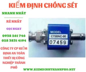 Hình ảnh kiểm định chông sét