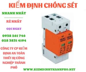 Hình ảnh kiểm định chông sét