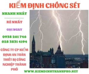 Hình ảnh kiểm định chông sét