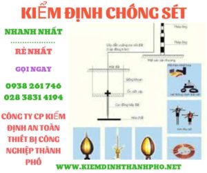 Hình ảnh kiểm định chông sét