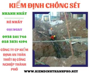 Hình ảnh kiểm định chông sét