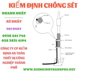 Hình ảnh kiểm định chông sét