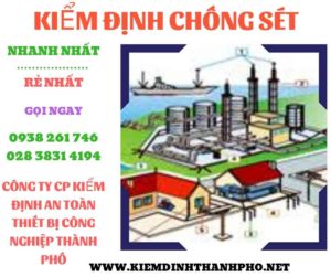 Hình ảnh kiểm định chông sét