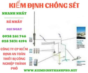 Hình ảnh kiểm định chông sét