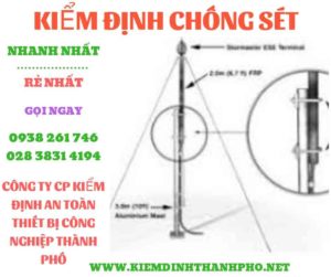 Hình ảnh kiểm định chông sét