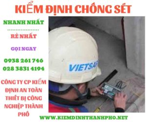 Hình ảnh kiểm định chông sét