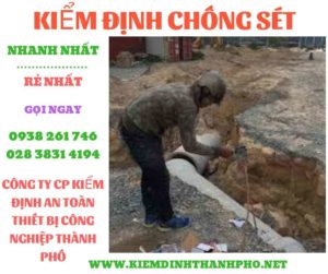 Hình ảnh kiểm định chông sét