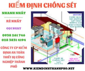 Hình ảnh kiểm định chông sét