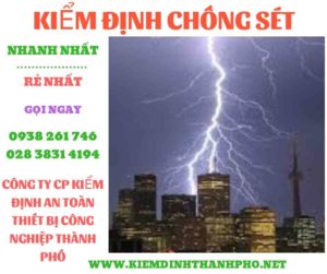 Hình ảnh kiểm định chông sét