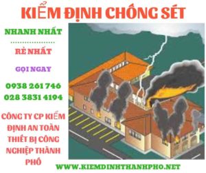 Hình ảnh kiểm định chông sét