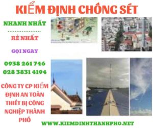 Hình ảnh kiểm định chông sét