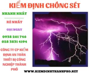 Hình ảnh kiểm định chông sét