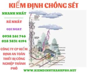 Hình ảnh kiểm định chông sét